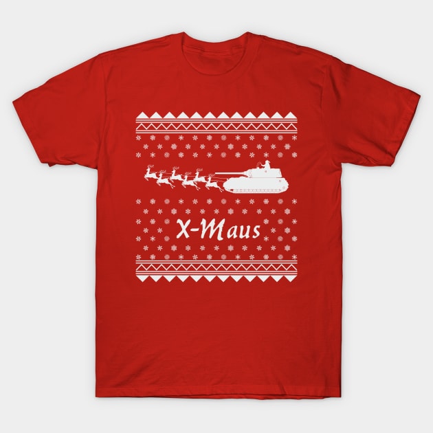 X-MAUS (X-MAS) super heavy tank T-Shirt by FAawRay